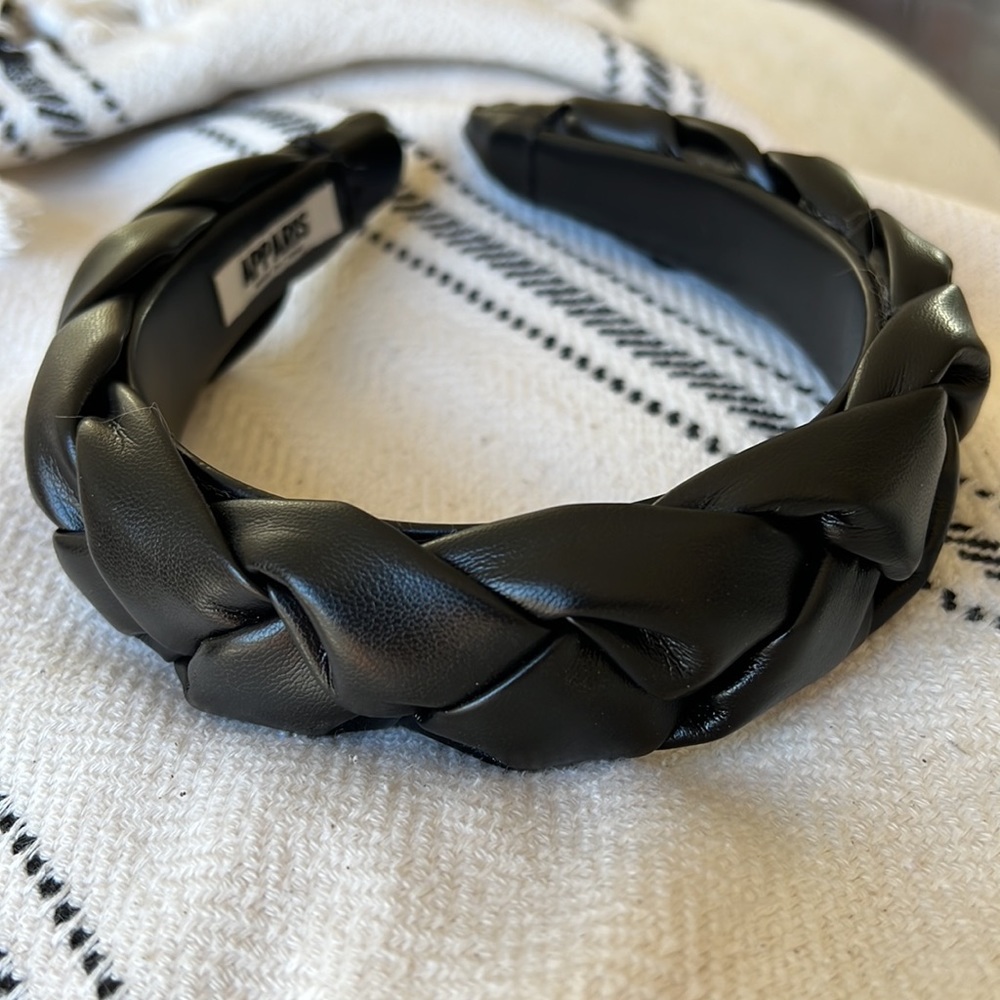Apparis faux leather headband